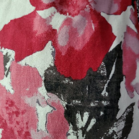 NWT Free People 100% Cotton Embroidered Red Combo Dress, Size 10 (M) - Picture 7 of 10